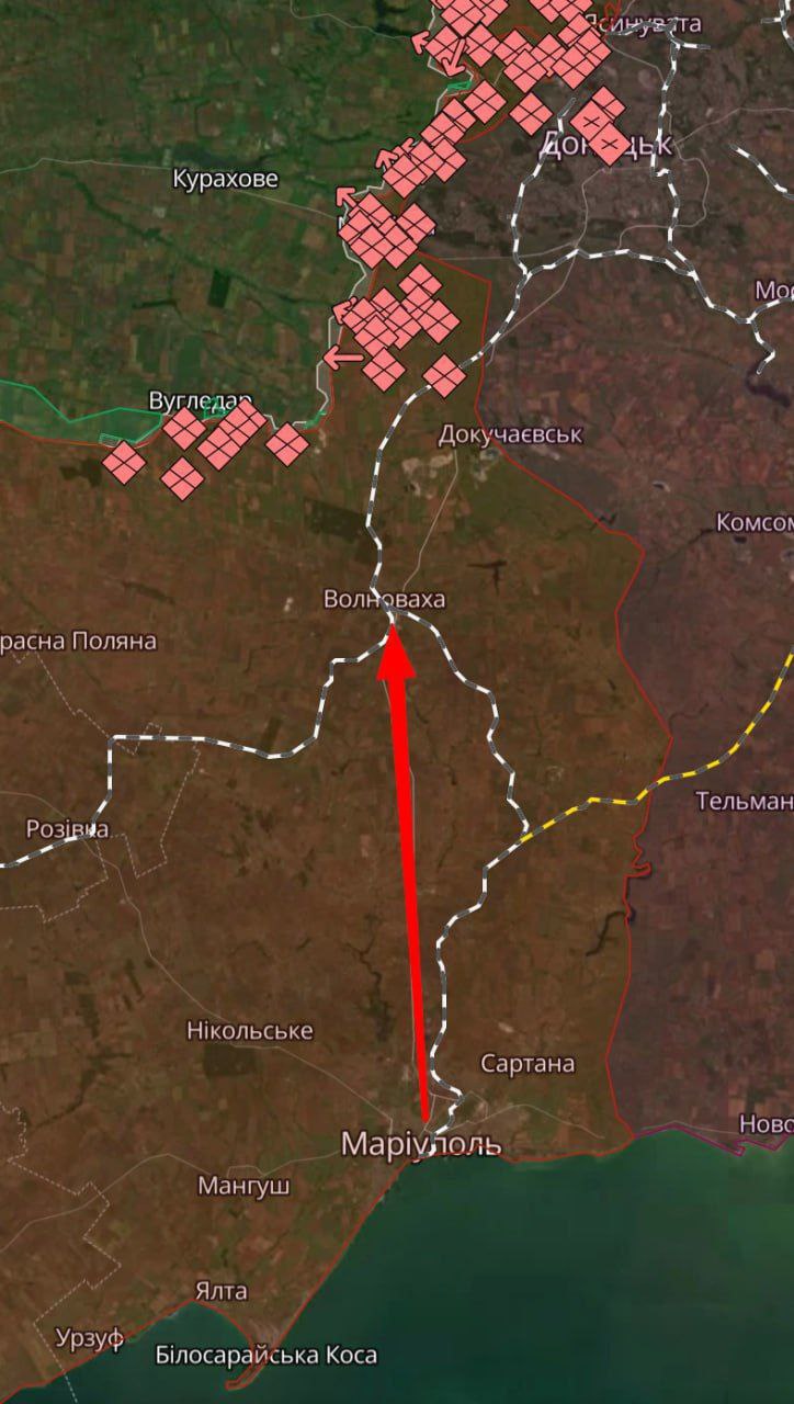 Оккупанты запустили первый поезд из Мариупольского порта до станции Волноваха